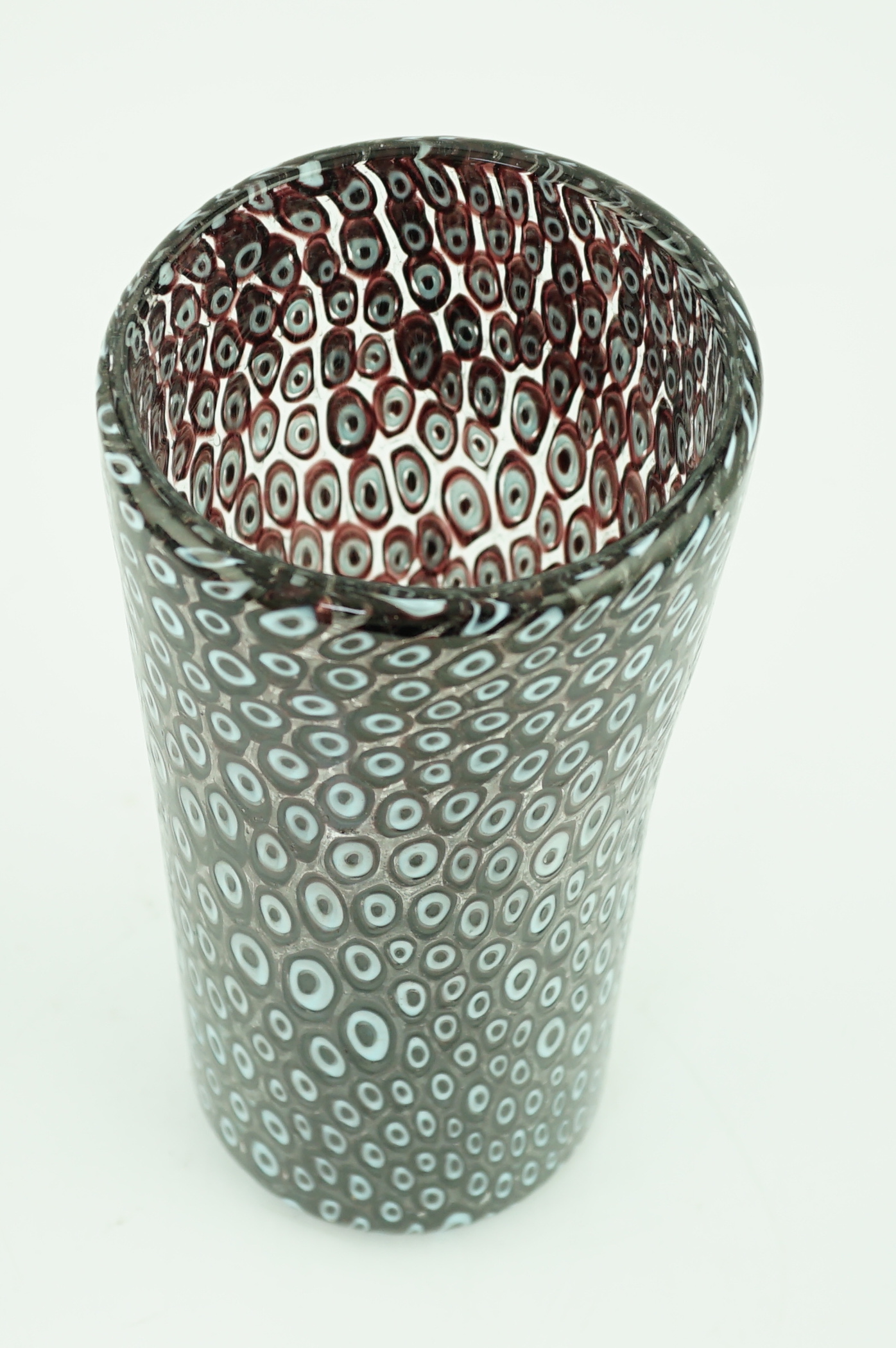 Vittorio Ferro (1932-2012), a Murano glass Murrine vase